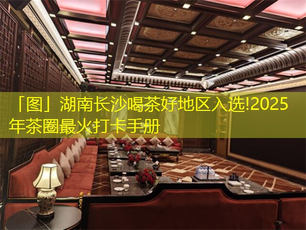 「图」湖南长沙喝茶好地区入选!2025年茶圈最火打卡手册