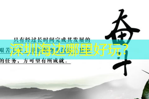 深圳海边哪里好玩？