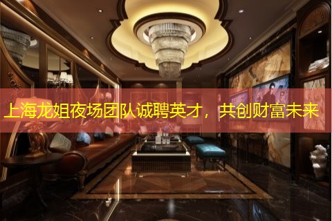 上海龙姐夜场团队诚聘英才，共创财富未来