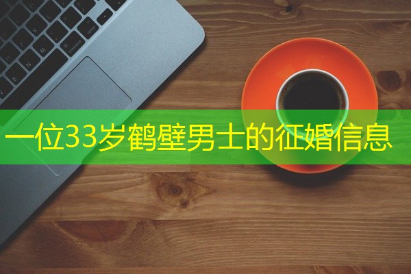 一位33岁鹤壁男士的征婚信息-八零库分类