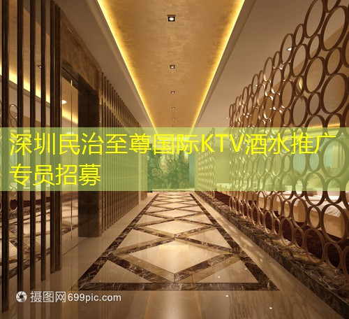 深圳民治至尊国际KTV酒水推广专员招募