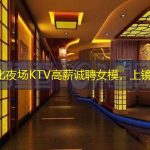 广州从化夜场KTV高薪诚聘女模，上镜率极高