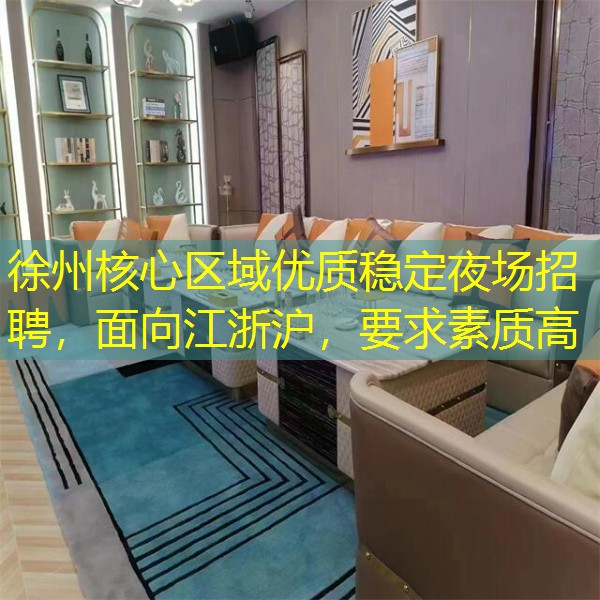 徐州核心区域优质稳定夜场招聘，面向江浙沪，要求素质高