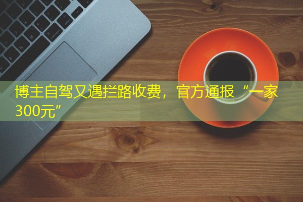 博主自驾又遇拦路收费，官方通报“一家300元”