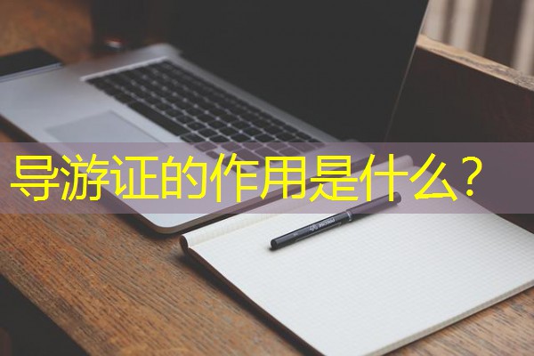 导游证的作用是什么?