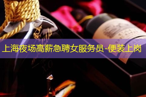 上海夜场高薪急聘女服务员-便装上岗