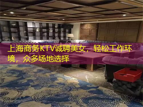 上海商务KTV诚聘美女，轻松工作环境，众多场地选择