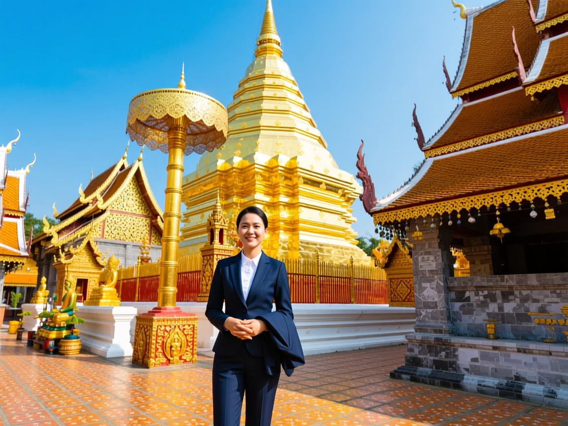 清迈古城寺庙有哪些？素贴山双龙寺游玩全攻略，日结便服工作机会，外地专车接送