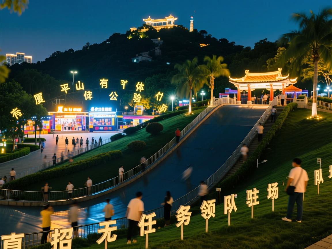东平山公园有什么景点，怪坡体验如何，厦门夜场直招无任务领队驻场