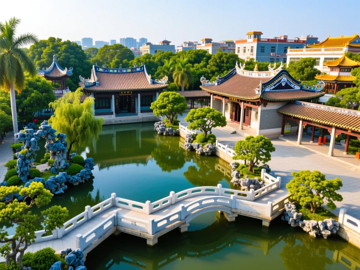 佛山顺德名气最大的园林景区清晖园,岭南建筑瑰宝与双皮奶发源地金榜上街,古典与美食的完美融合