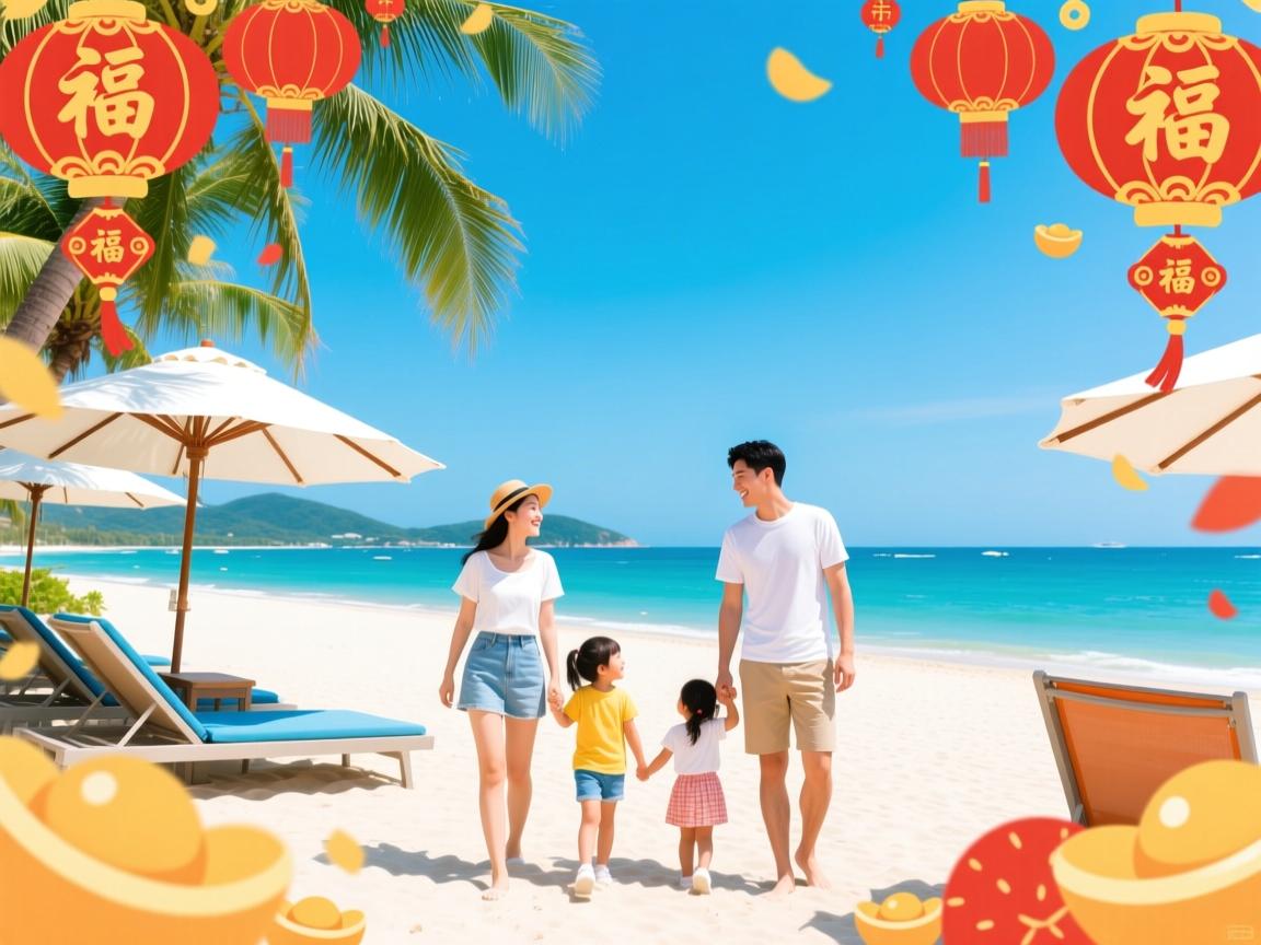 春节哪里去三亚好玩,家庭亲子景点怎么选,浪漫情侣去处有哪些?