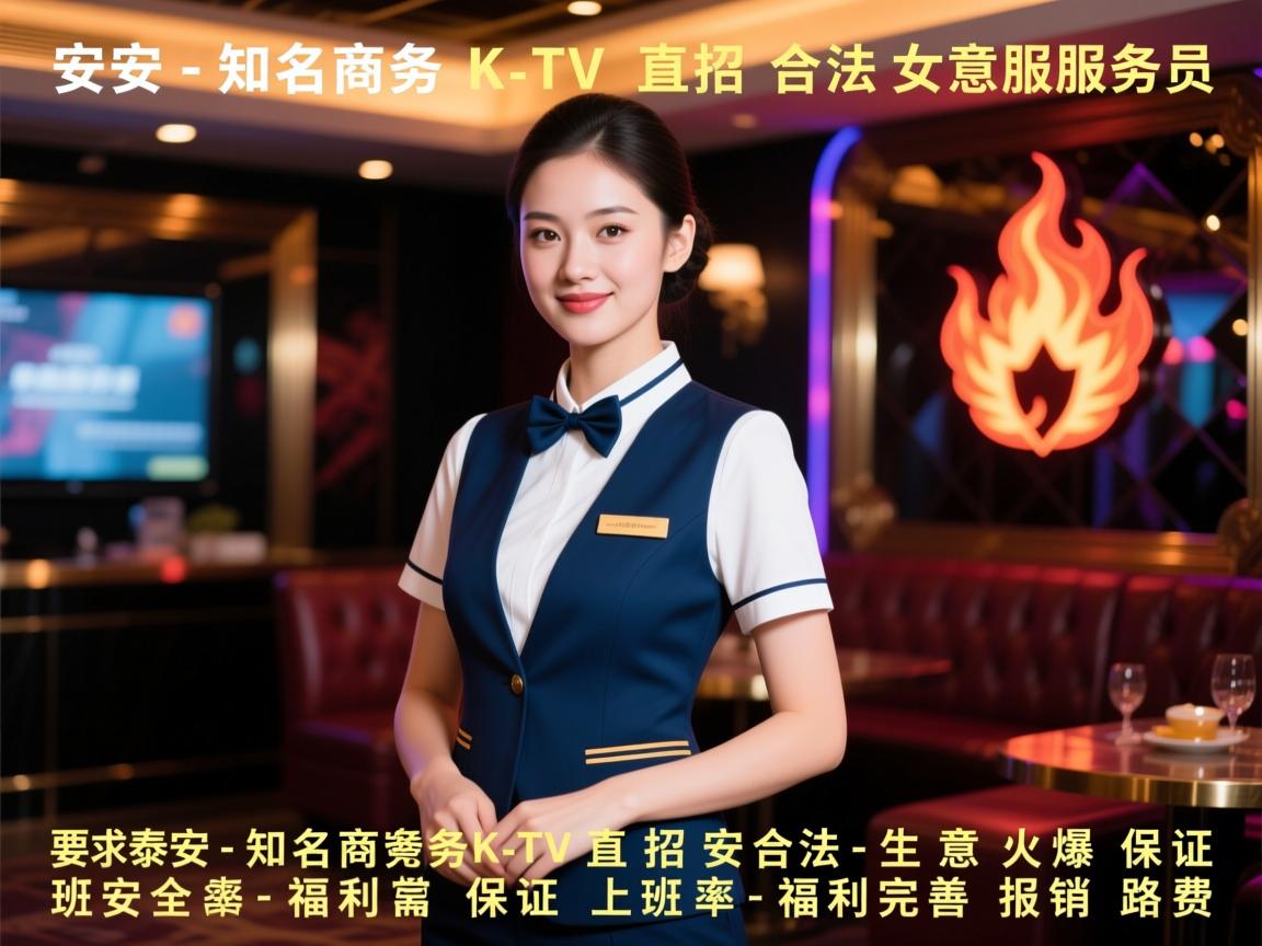 泰安-知名商务KTV直招女服务员,安全合法-生意火爆保证上班率-福利完善报销路费