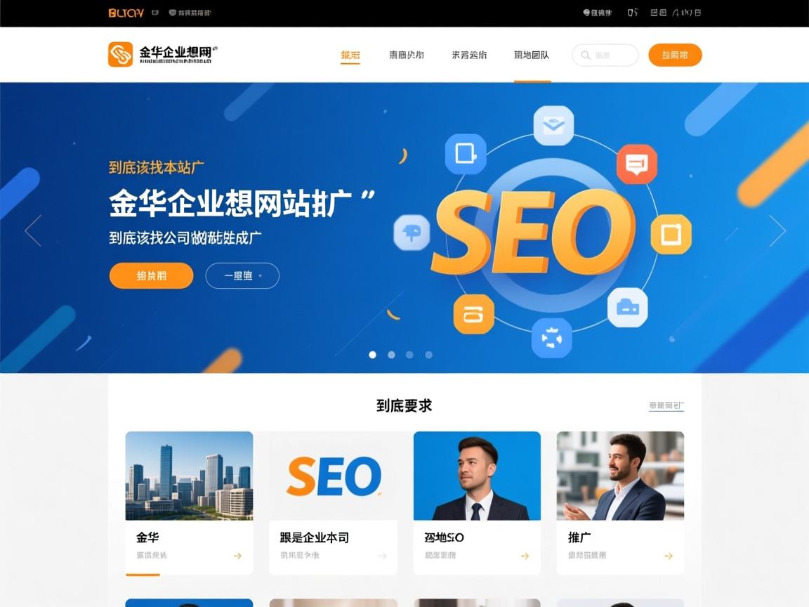 金华企业想做网站推广，到底该找本地SEO公司还是外地团队